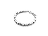 Bracciale 4US: Cesare Paciotti Uomo Block in Acciaio 4UBR2690 - 4UBR2690